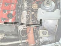 Header Tank To Turbo (Conversion) Hose  Ford Sierra & Sapphire 2WD GGR1999