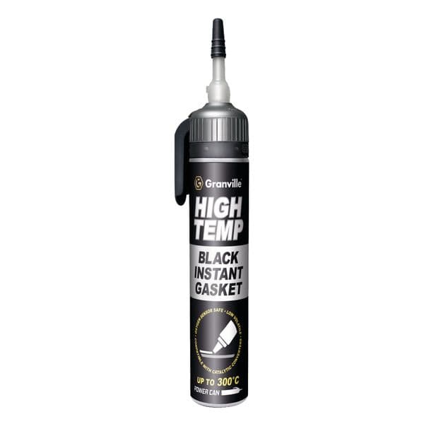 Granville High Temp Black Instant Gasket Sealant 200ml