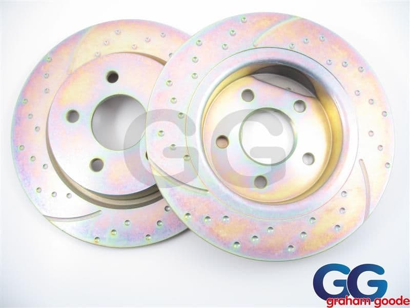 Impreza EBC Rear Brake Discs 290mm Vented 190mm HB 1998-2005 Turbo Grooved GD1059