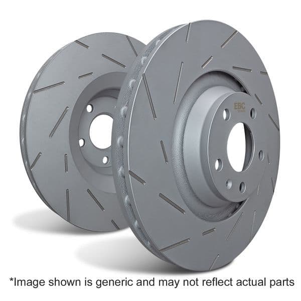 Impreza Front Brake Discs 277mm EBC Ultimax Grooved Uprated USR729