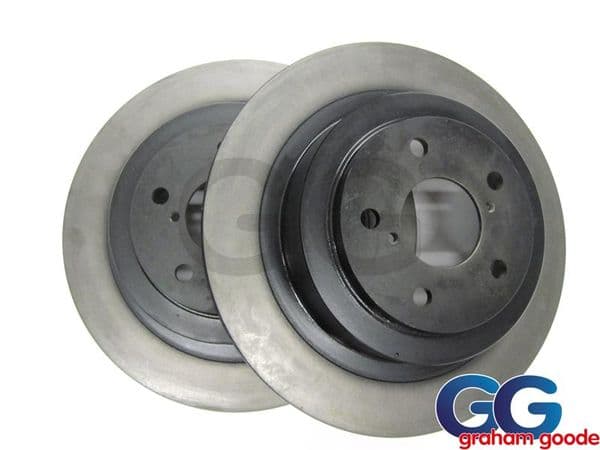 Impreza Rear Brake Discs 266mm Vented 1998-2001 OE equivalent GGS193