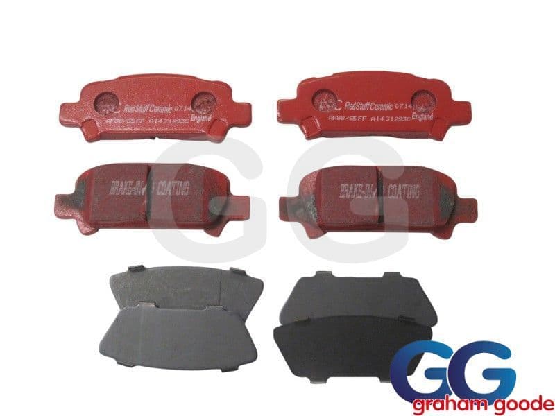 Impreza Rear Brake Pads EBC Redstuff Sliding Caliper Uprated Ceramic DP31293C