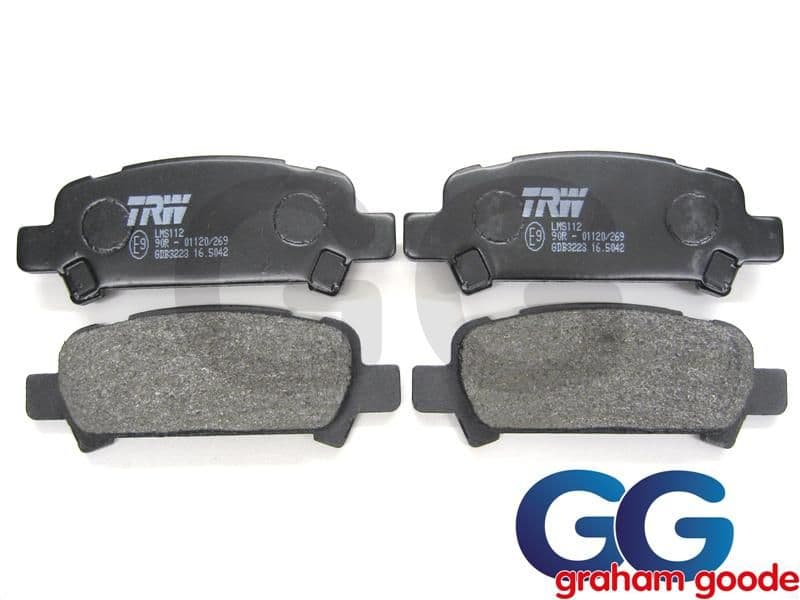 Impreza Rear Brake Pads Standard OE equivalent Sliding Caliper GGS1029