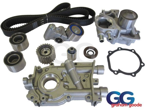 Impreza Turbo WRX STI 1998-2002 Cam Timing Belt Kit inc Pump Modified Oil Pump Oil Seal  GGS123TBK10