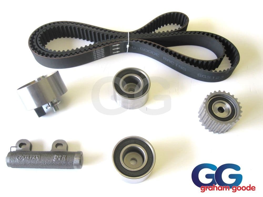 Impreza Turbo WRX STi Cam Timing Belt Kit >1996 V1 V2 V3 Belt x5 Tensioner Pulleys GGS123TBK5