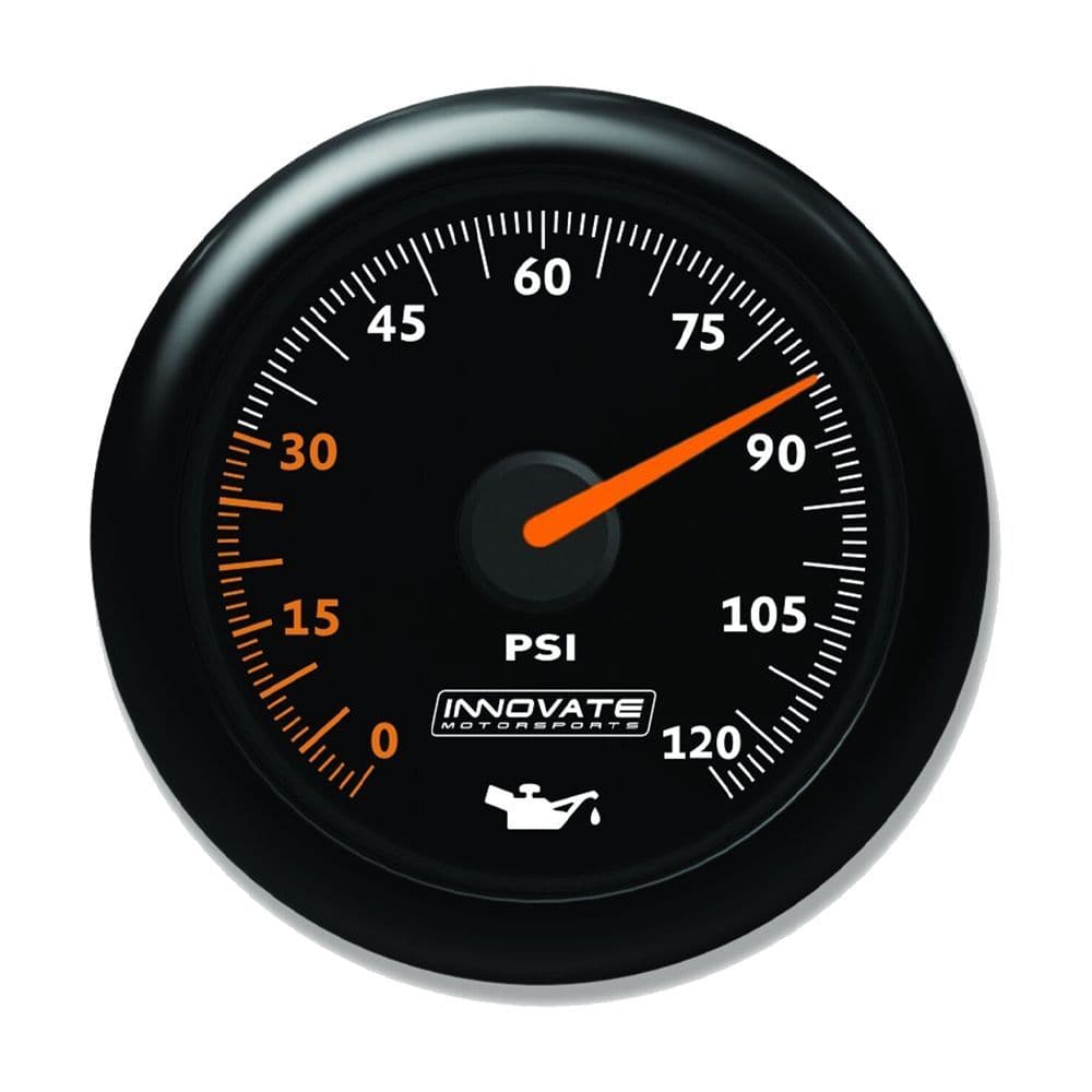 Innovate MTXA Analog Oil Pressure Gauge Graham Goode Racing