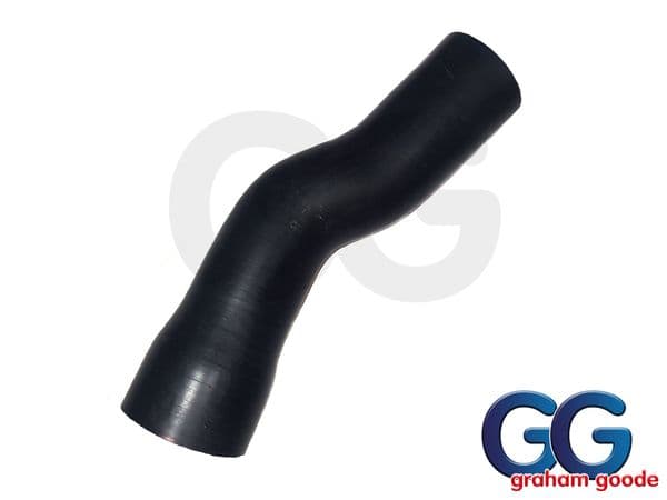 Intercooler to Throttle Body Silicone Hose Classic Black, Ford Escort Cosworth 4WD YBP
