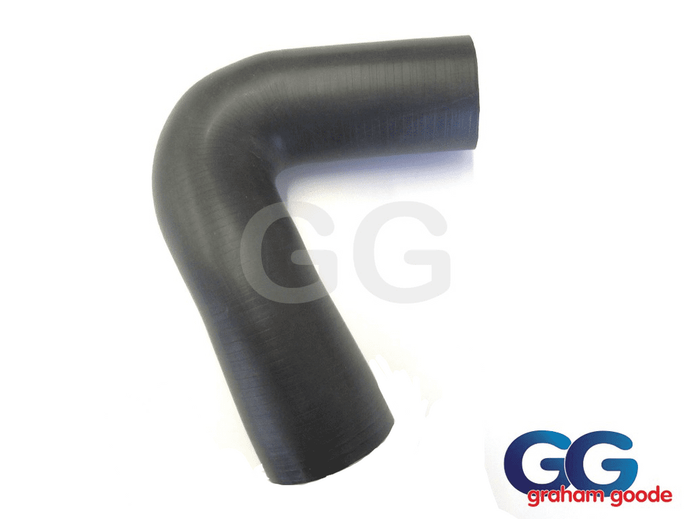 Intercooler to Turbo Silicone Hose Classic Black, Ford Escort Cosworth 4WD YBT