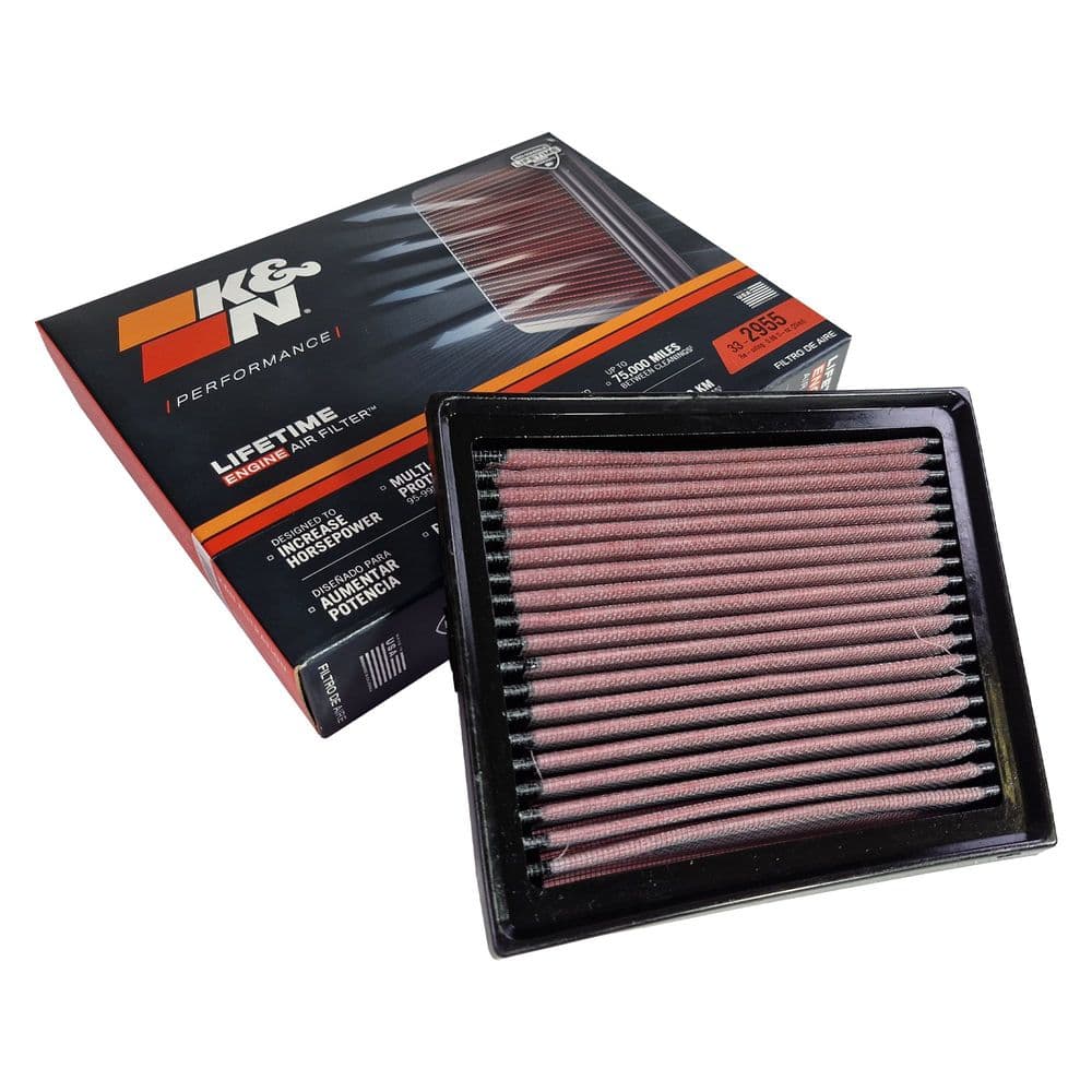K&N Panel Air Filter Replacement | Ford Fiesta ST180 MK7