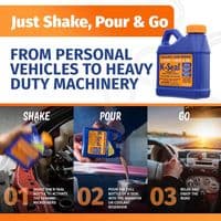 K-Seal Coolant Leak Repair | Permanent Stop Leak for Head Gasket & Radiator