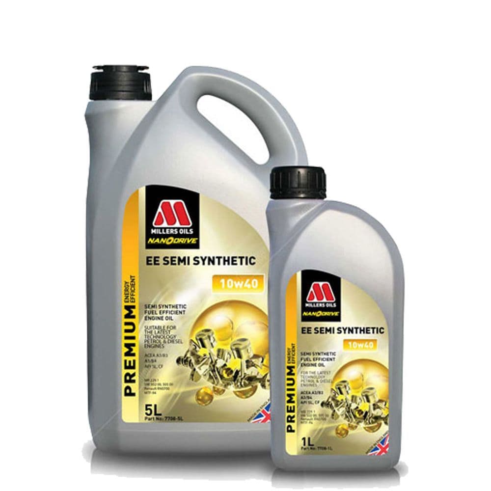 Millers 10w40 EE Semi Synthetic Engine Oil