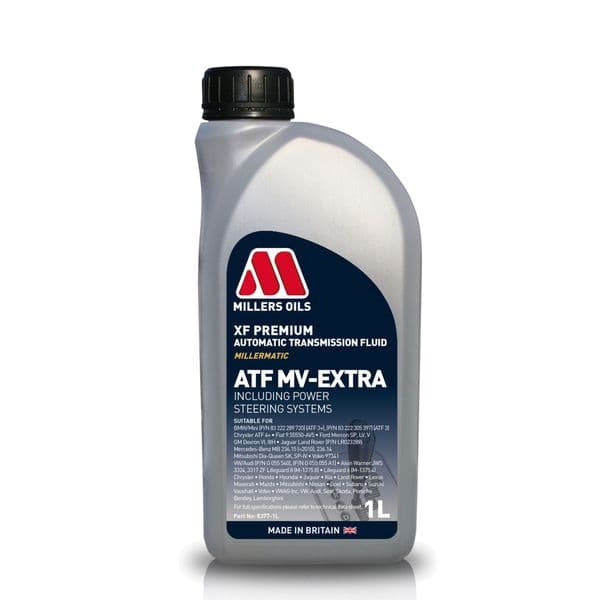 Millers ATF MV-Extra 1L | Multi-Vehicle Automatic Transmission Fluid