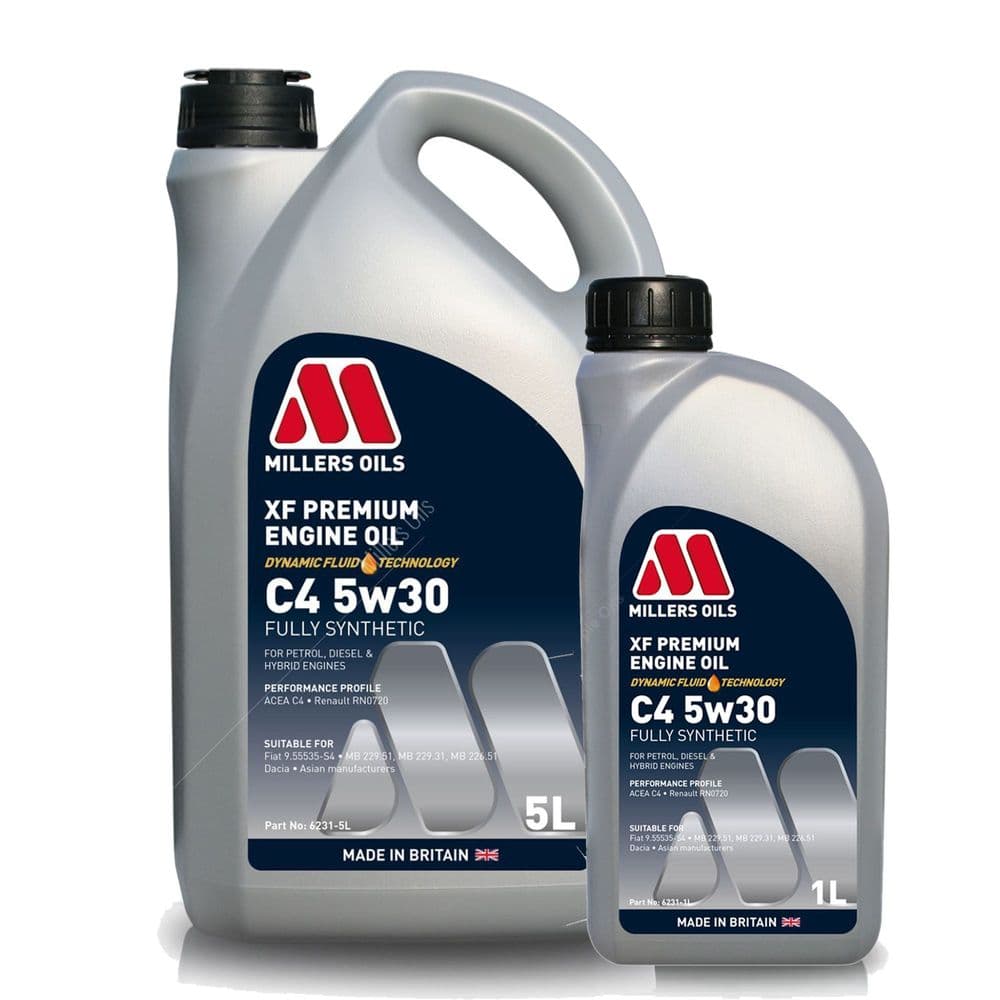 Millers C4 5w30 Engine Oil - Fully Synthetic