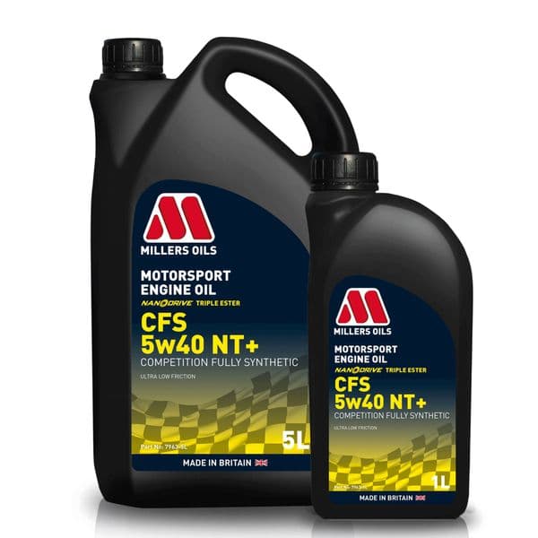 Millers CFS 5w40 NT+ Engine Oil - Fully Synthetic