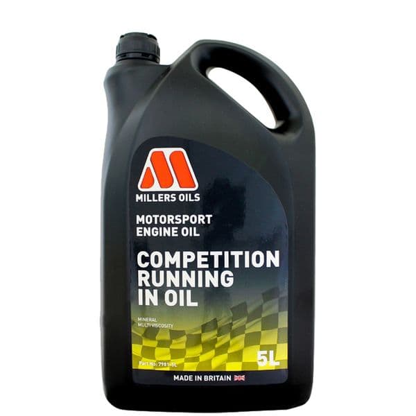 Millers Competition Running In Oil – Mineral, 5L