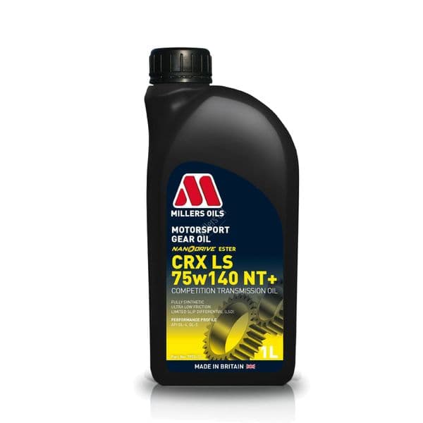 Millers CRX LS 75w140 NT+ Gear Oil 1L | Performance LS Gear Oil