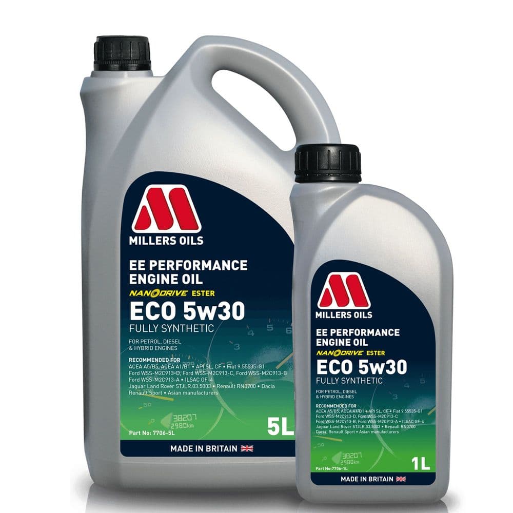 Millers Eco 5w30 Engine Oil - Fully Synthetic