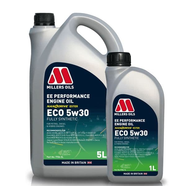 Millers Eco 5w30 Engine Oil - Fully Synthetic