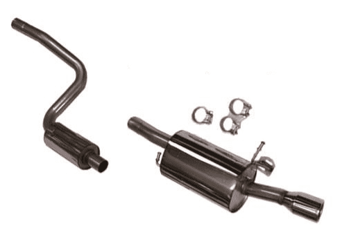 Milltek Resonated Cat Back Exhaust System | Ford Fiesta ST 150