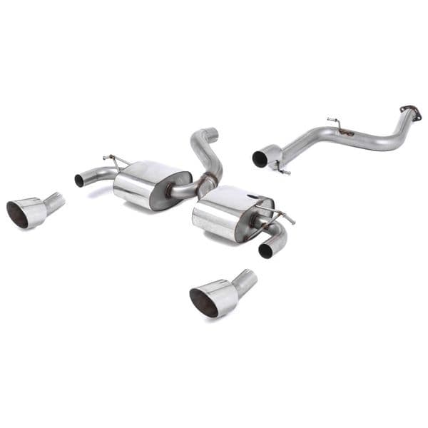 Milltek Sport Cat Back Full Exhaust System - Non Resonated | Focus RS mk2