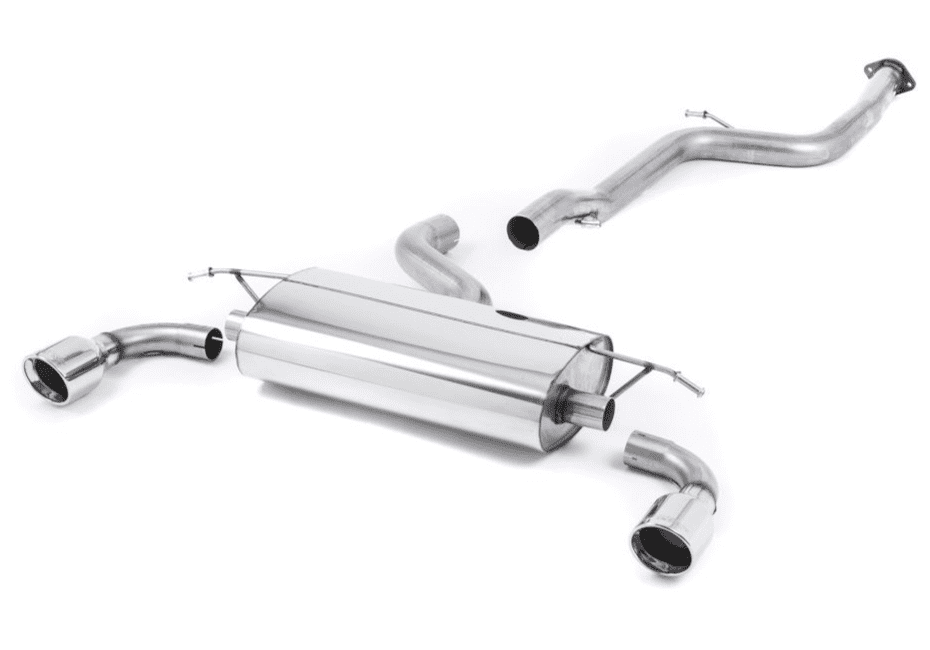 Milltek Sport Cat Back Full Exhaust System Non Resonated | Focus ST 225 mk2 XR5