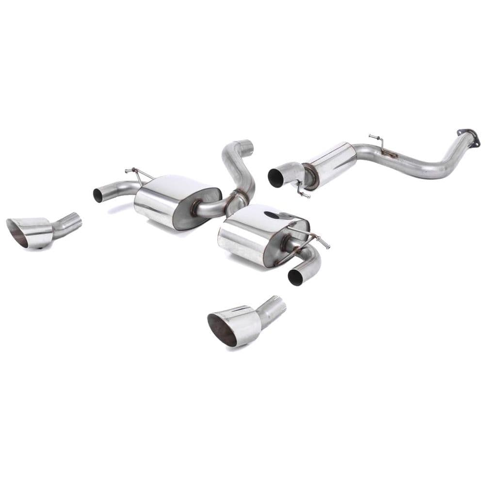 Milltek Sport Cat Back Full Exhaust System - Resonated | Focus RS mk2