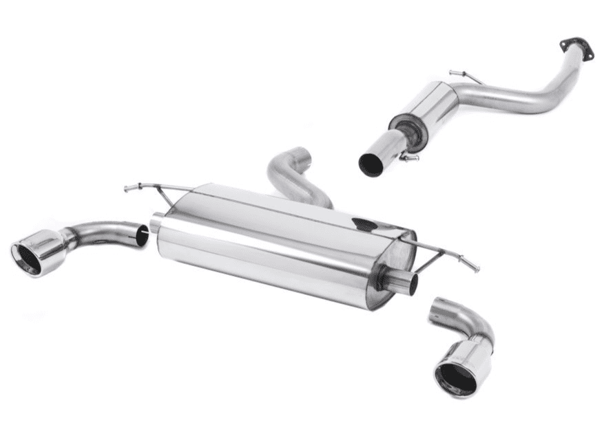 Milltek Sport Cat Back Full Exhaust System Resonated | Focus ST 225 mk2 XR5