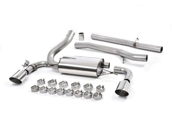Milltek Sport Full Exhaust System Polished Tips | Focus RS mk3