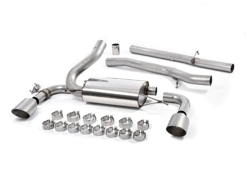 Milltek Sport Full Exhaust System Titanium Tips | Focus RS mk3
