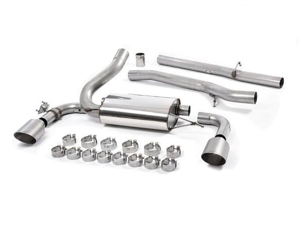 Milltek Sport Full Exhaust System Titanium Tips | Focus RS mk3