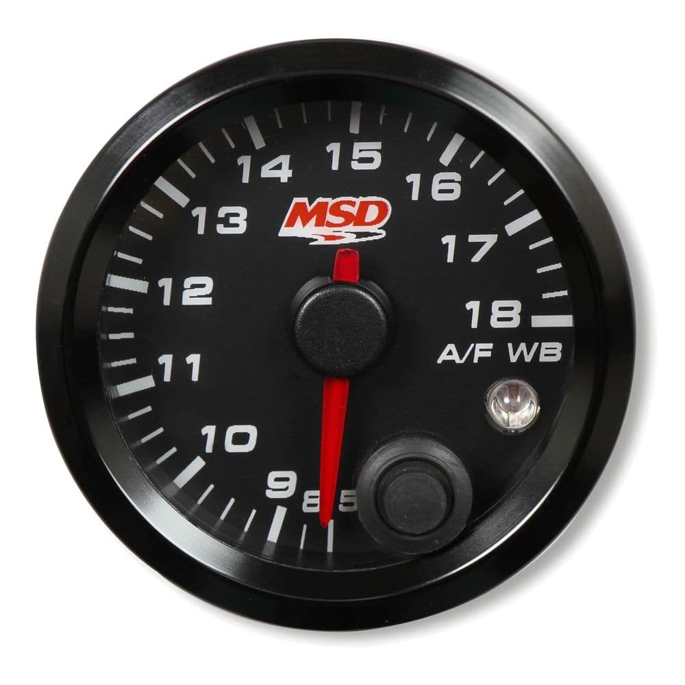 MSD Wideban Air / Fuel Ratio Gauge Kit - Black