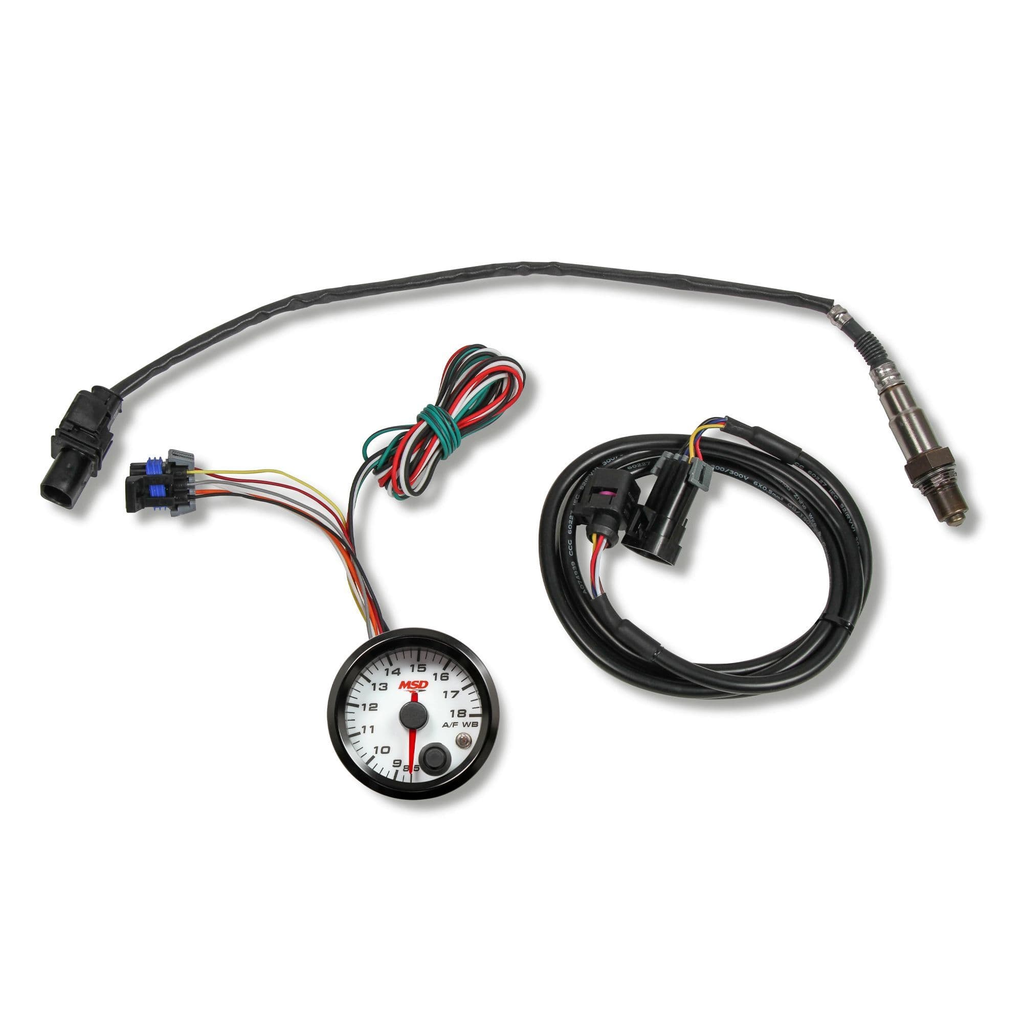 MSD Standalone Wideband O2 Gauge Kit | Accurate Air/Fuel Ratio Monitor