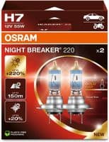 Osram Night Breaker 220, H7 Headlight Bulbs
