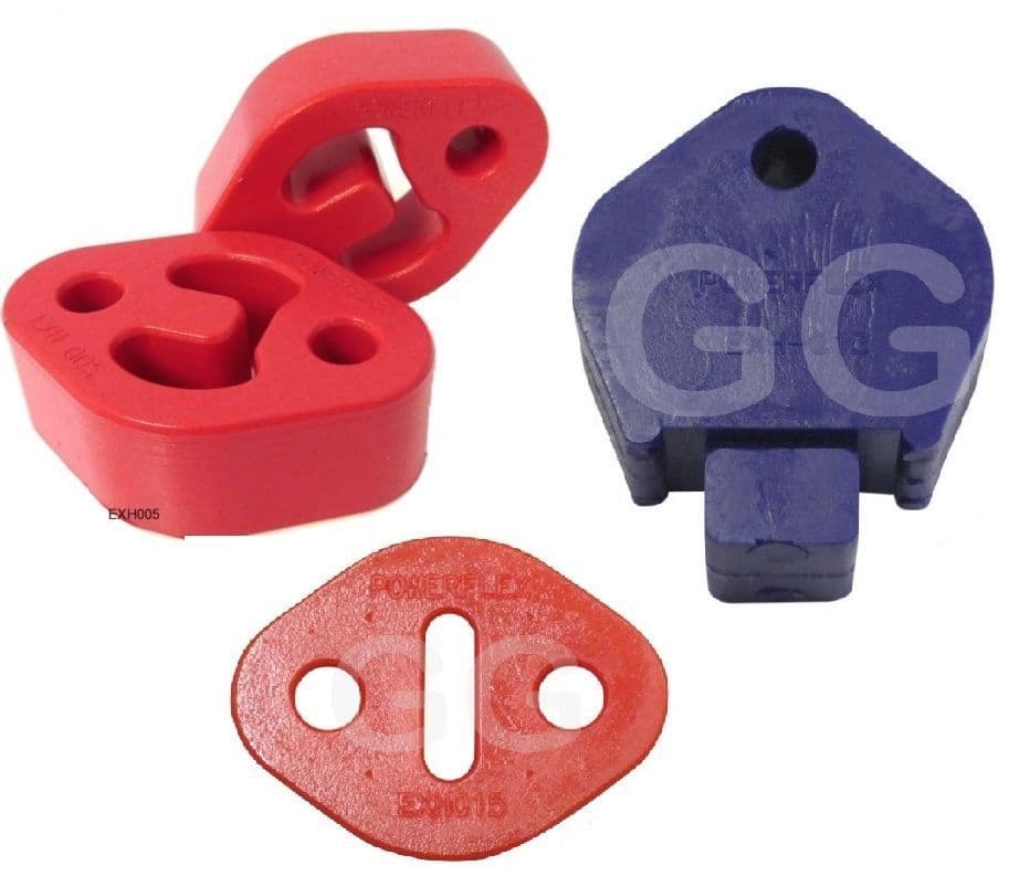 Powerflex Exhaust Mounting Bush Full Kit | Ford Focus RS mk2