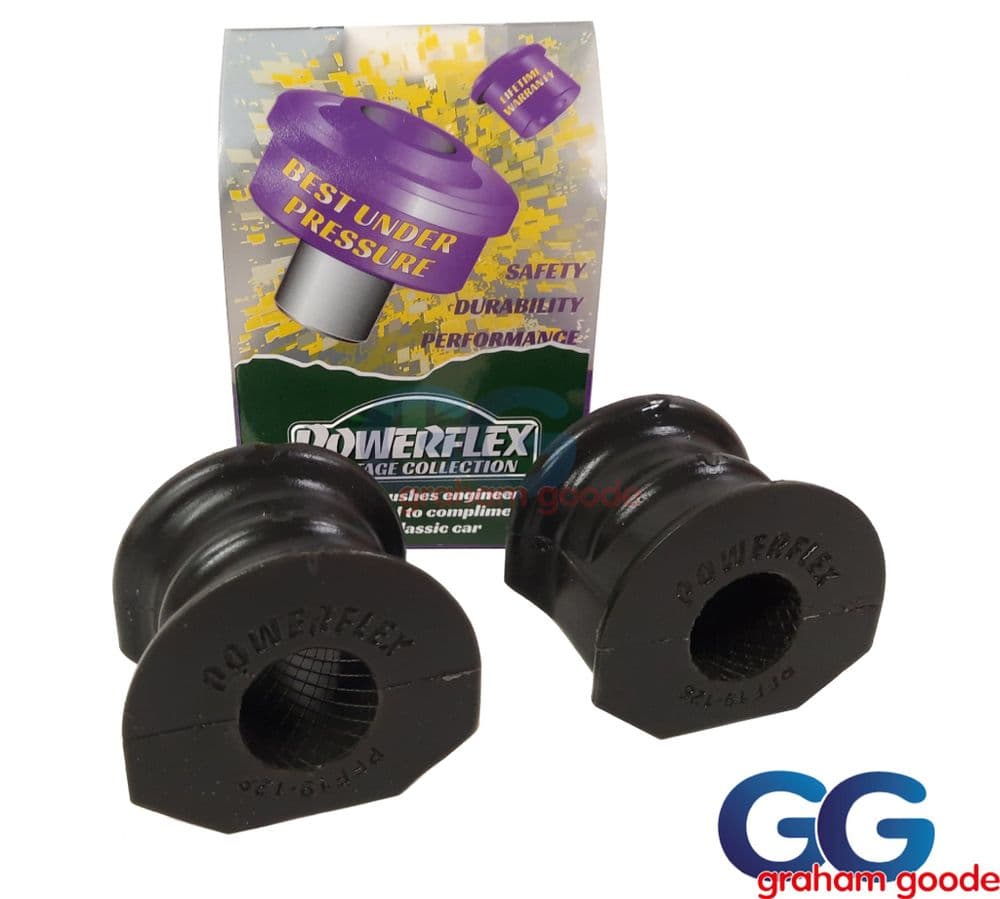 Powerflex Front Anti Roll Bar Bushes 28mm Kit, Escort & Sierra RS Cosworth | Heritage