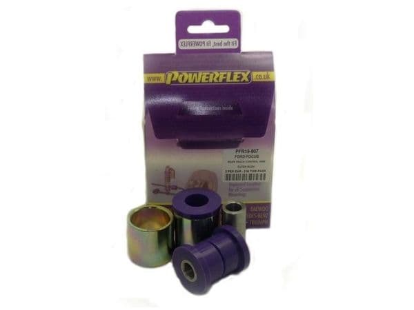 Powerflex Rear Track Control Arm Outer Bushes Focus ST 250 mk3