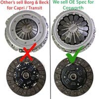 Premium Quality Original Equipment Clutch Kit Sierra & Sapphire RS Cosworth 2WD