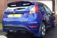 Rally Flapz Mud Flaps Gloss Black | Fiesta ST180 ST200 & Zetes S 2008 to 2017