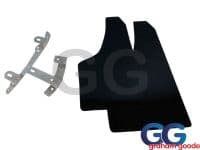 Rally Flapz Mud Flaps Gloss Black | Fiesta ST180 ST200 & Zetes S 2008 to 2017