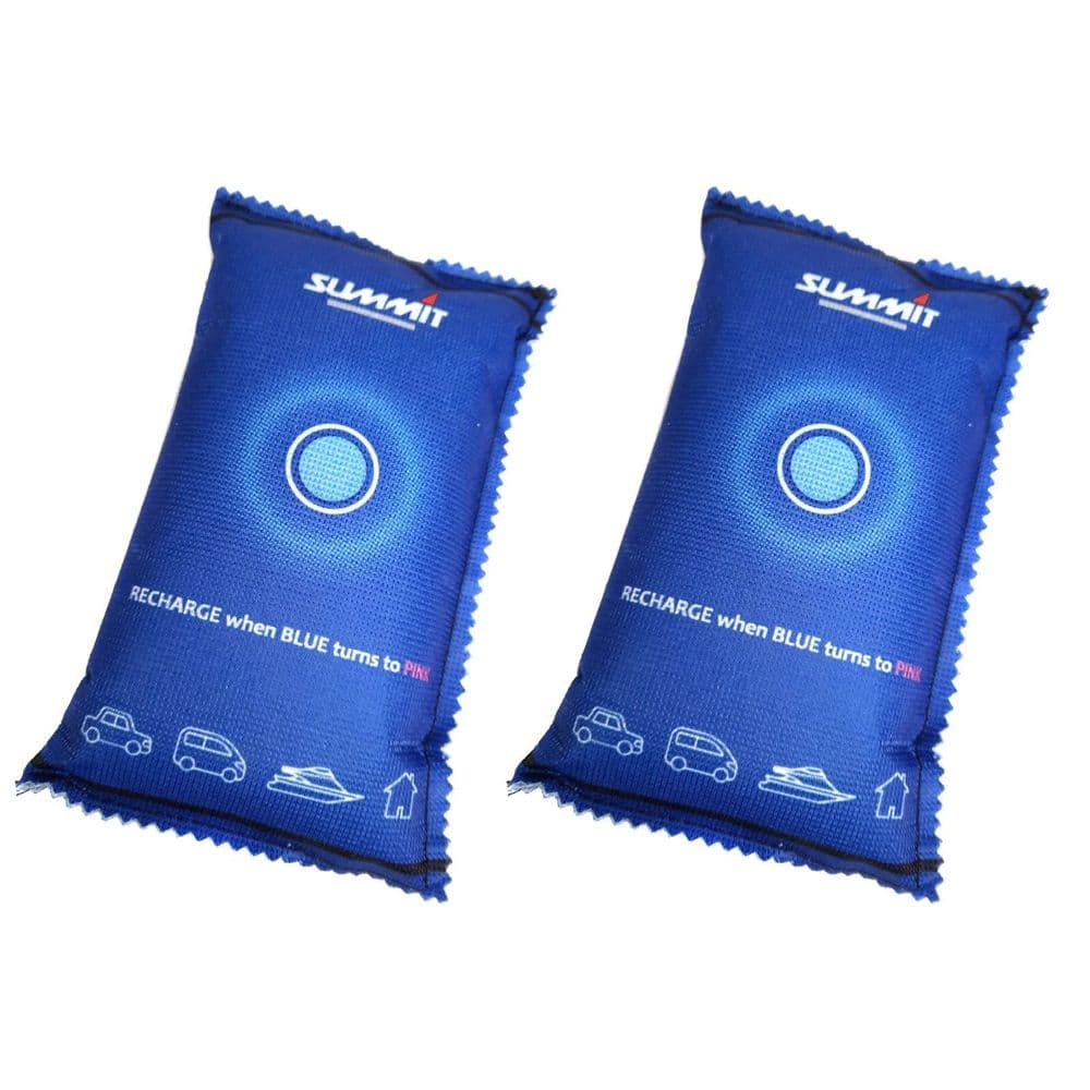Reusable Car Dehumidifier Clear Windscreen Damp Moisture Absorbing Bag x2