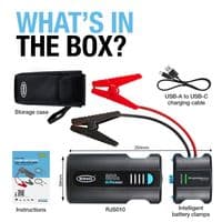 Ring Ultra Boost 500A Jump Starter Pack Lithium Battery