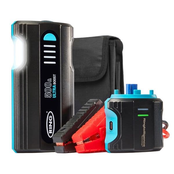Ring Ultra Boost 500A Jump Starter Pack Lithium Battery