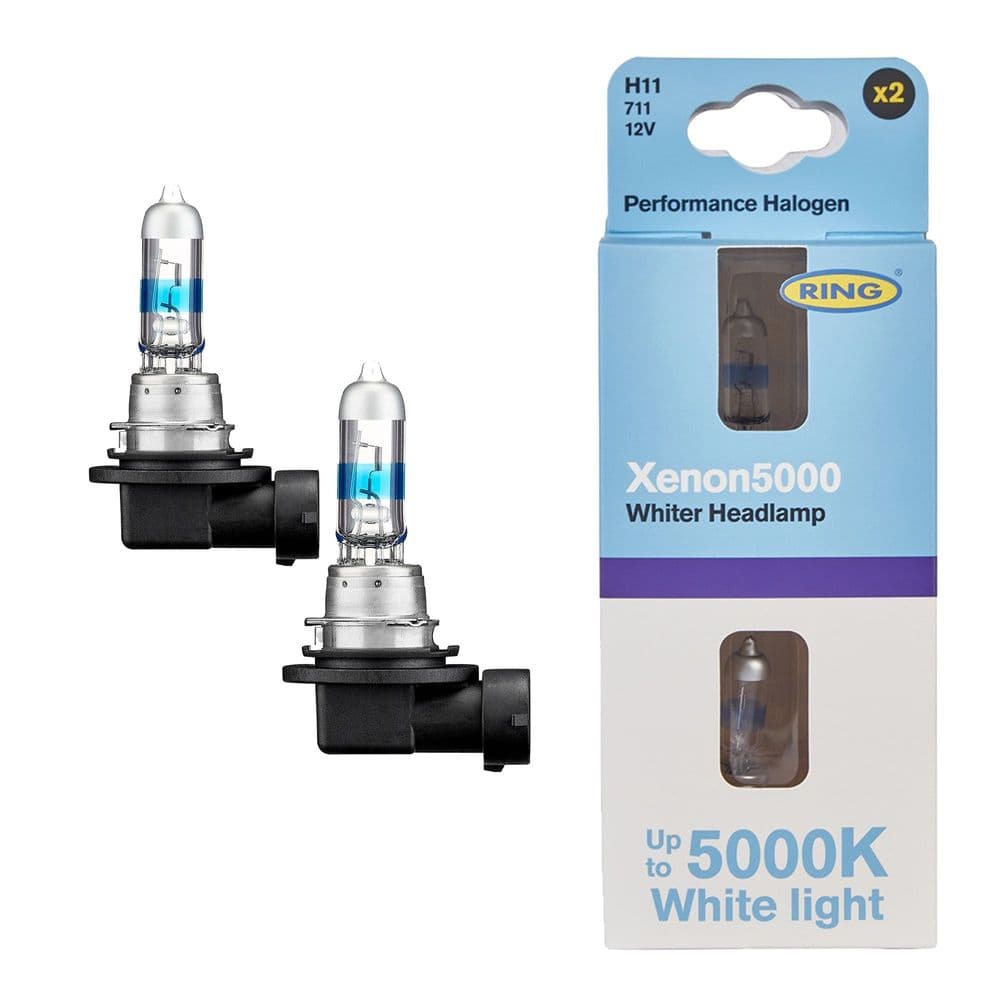 Ring Xenon5000 Brighter Headlamp Bulbs H11