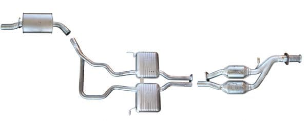 Sierra Sapphire 4WD RS Cosworth With Cat | STD OE  Exhaust System Replica | Section Selector