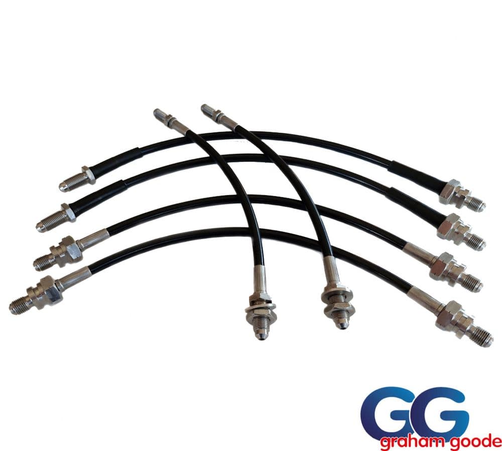 Stainless Steel Brake Line Kit Fits Sierra & Sapphire 2WD