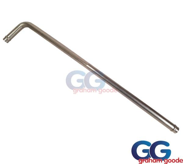 Stainless Steel Water Tube, Water Pump to Heater Matrix, for Sierra & Sapphire Cosworth 2wd