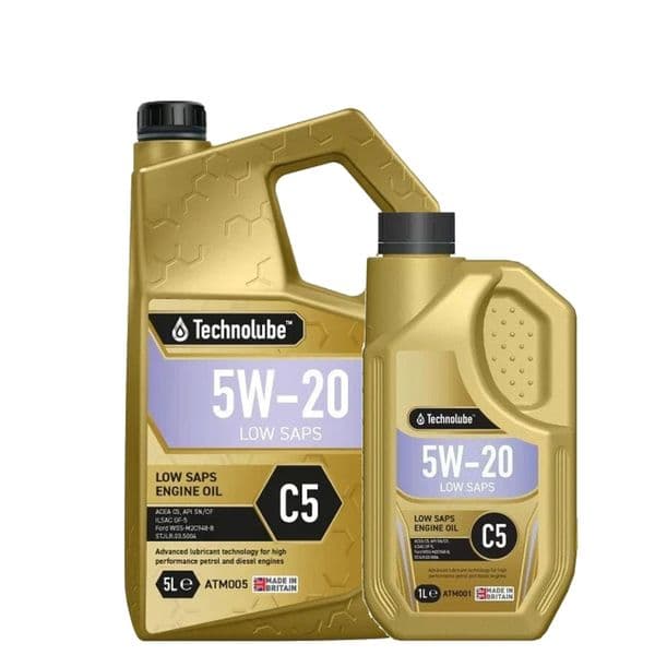 Technolube 5W-20 C5 Fully Synthetic Engine Oil | 1L & 5L
