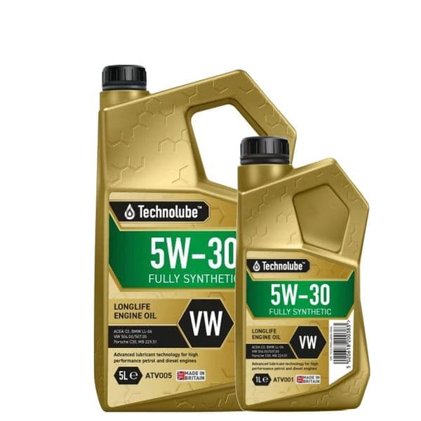 Technolube 5W-30 VW Fully Synthetic Engine Oil | 1L & 5L