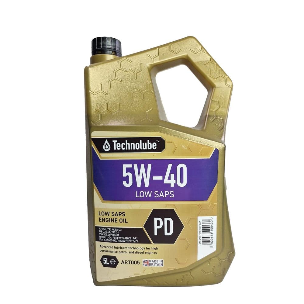 Technolube 5w40 PD Engine Oil - Fully Synthetic