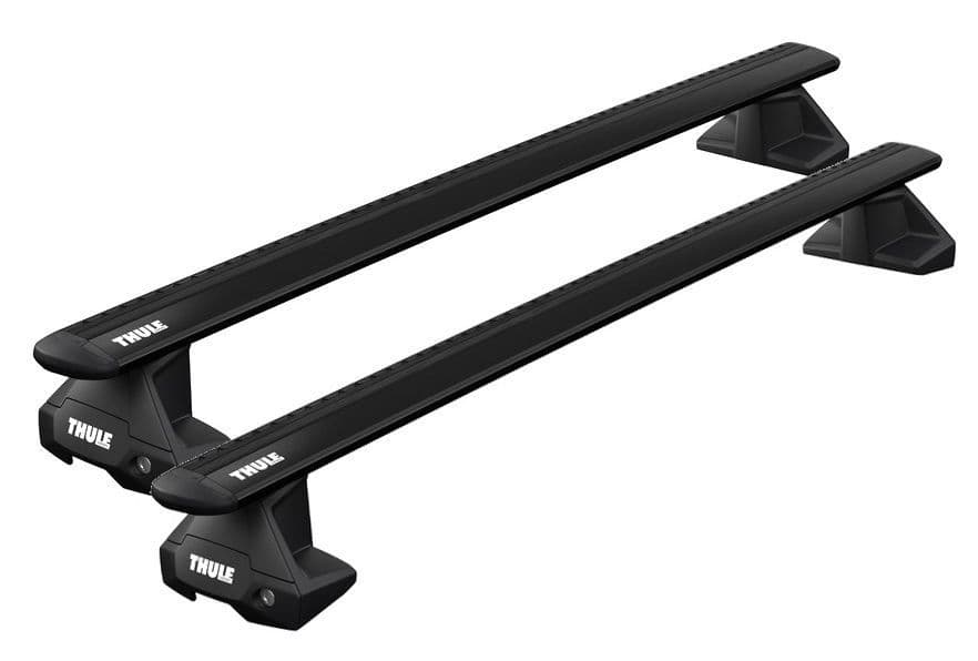 Thule Black WingBar Evo Roof Rack Bars | Ford Ranger Pickup 2011- Onwards